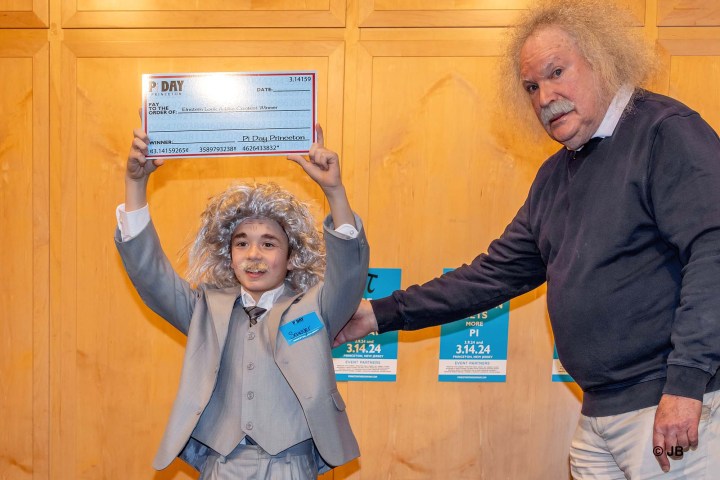 a person standing posing for the camera