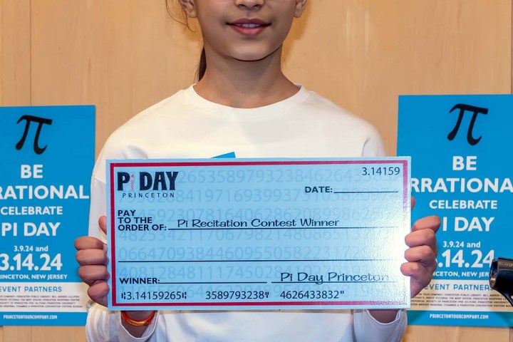 a person holding a sign