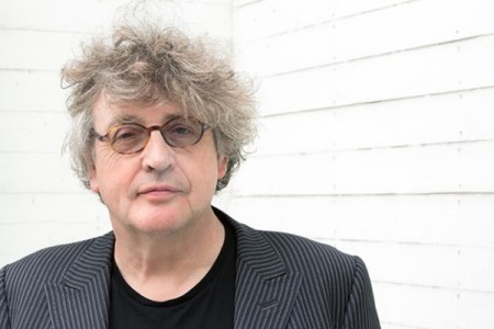 Paul Muldoon posing for the camera
